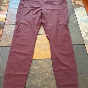 MPG Maroon Activewear Pants